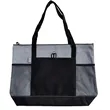 Durable Oxford Tote Bag With Mesh Pockets Carry Handles | https://www.bestnamebadges.com