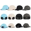 Pilot Style Sports Baseball Cap With Built In Sunglasses | https://www.bestnamebadges.com