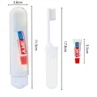 Travel Toothbrushes Kit with Toothpaste | https://www.bestnamebadges.com