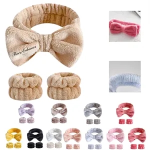 3PCS Spa Headband Bow