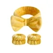 3PCS Spa Headband Bow | https://www.bestnamebadges.com