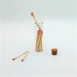 Decorative Wooden Matches | https://www.bestnamebadges.com