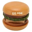 Hamburger Coaster Set With Magnet | https://www.bestnamebadges.com