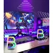 Wireless Charging Bluetooth Audio Ambient Light Alarm Clock | https://www.bestnamebadges.com