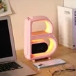 Wireless Charging Bluetooth Audio Ambient Light Alarm Clock | https://www.bestnamebadges.com