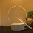 Led Illuminated Message Board With Stand | https://www.bestnamebadges.com
