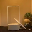 Led Illuminated Message Board With Stand | https://www.bestnamebadges.com