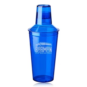 Camden 17 oz. Plastic Cocktail Shaker Bottles | https://www.bestnamebadges.com