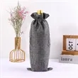 Burlap Wine Bags | https://www.bestnamebadges.com