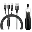 Three-In-One Data Cable | https://www.bestnamebadges.com