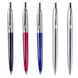 Retractable Metal Ballpoint Pen Office Gift Writing Tool | https://www.bestnamebadges.com
