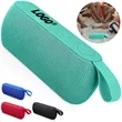 Portable Wireless Bluetooth Speaker with Bass & Strap | https://www.bestnamebadges.com