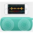 Portable Wireless Bluetooth Speaker with Bass & Strap | https://www.bestnamebadges.com