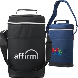 Insulated Zipper Cooler Lunch Bags (8.5"x14.6"x4.7")