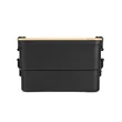 BambooNest Double Deck Lunch Box | https://www.bestnamebadges.com