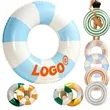 Customizable Inflatable Swimming Rings In Multiple Sizes | https://www.bestnamebadges.com