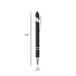 Colorful Metal Stylus Ballpoint Pens For Business Office | https://www.bestnamebadges.com