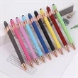 Colorful Metal Stylus Ballpoint Pens For Business Office | https://www.bestnamebadges.com