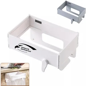 Hanging Foldable Collapsible Trash Waste Bag Can Holder