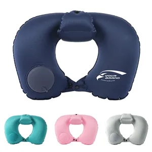 Compact Lightweight Inflatable Travel Neck Pillow