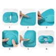Compact Lightweight Inflatable Travel Neck Pillow | https://www.bestnamebadges.com