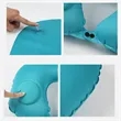 Compact Lightweight Inflatable Travel Neck Pillow | https://www.bestnamebadges.com