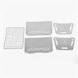 Instant Foldable Easy Portability BBQ Grill | https://www.bestnamebadges.com