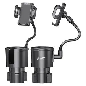 2 In 1 Adjustable Universal Cup Phone Holders For Car