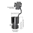 2 In 1 Adjustable Universal Cup Phone Holders For Car | https://www.bestnamebadges.com