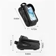 Waterproof Bike Bicycle Phone Front Frame Tube Bag | https://www.bestnamebadges.com
