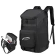 Waterproof Tennis Backpack Insulated Pocket Shoe Compartment | https://www.bestnamebadges.com