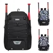 Waterproof Softball Baseball Equipment Bag Backpack | https://www.bestnamebadges.com