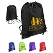Grab N Go RPET Budget Drawstring Bag | https://www.bestnamebadges.com
