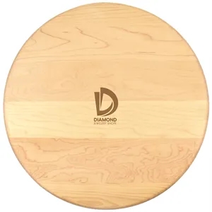 15" Maple Round Cutting Board