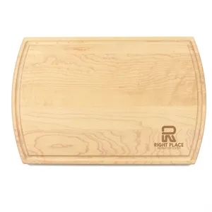 10 1/2" x 16" Maple Cutting Board with Juice Groove