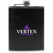 The Inverness 8oz. Flask | https://www.bestnamebadges.com