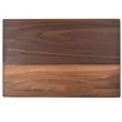 8" x 12" Walnut Rectangular Cutting Board with Juice Groove | https://www.bestnamebadges.com