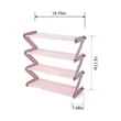 Removable Foldable Multi Shelf Holder Z Shaped Shoes Rack | https://www.bestnamebadges.com