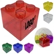 Building Block Shaped Piggy Bank For Savings And Gifts | https://www.bestnamebadges.com