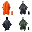 Multi Function Outdoor Rain Poncho Shelter Camping Mat | https://www.bestnamebadges.com