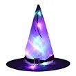 Halloween String Lights Lighted Hanging Witch Hats | https://www.bestnamebadges.com