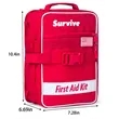 Emergency Large First Aid Medical Bag For Car Travel Home | https://www.bestnamebadges.com
