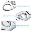 Stainless Steel Guillotine Cigar Cutter V Cut Double Blade | https://www.bestnamebadges.com