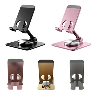 Rotating Aluminum Cell Phone Stand for Desk