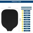Universal Size Pickleball Paddle Covers Case | https://www.bestnamebadges.com