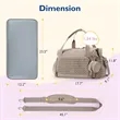 Baby Diaper Bag Tote Large Capacity for Nursing Essentials | https://www.bestnamebadges.com