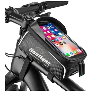 Bike Phone Front Frame Bag Waterproof Top Tube