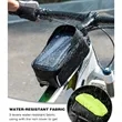 Bike Phone Front Frame Bag Waterproof Top Tube | https://www.bestnamebadges.com