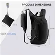 Packable Hiking Backpack Lightweight Travel Camping Rucksack | https://www.bestnamebadges.com