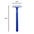 Shaving Razor For Hotels And Travel With Customizable Logo | https://www.bestnamebadges.com